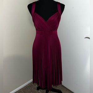La Belle Plum Dress